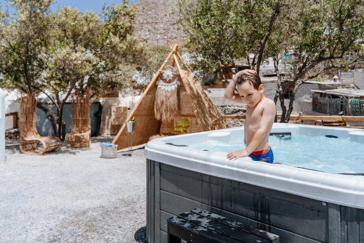 Rock Villas Complex - Private Luxe Top Retreat - Castle And Sea View Emporio  Экстерьер фото