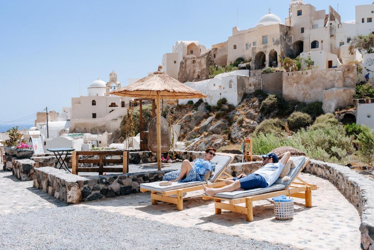 Rock Villas Complex - Private Luxe Top Retreat - Castle And Sea View Emporio  Экстерьер фото