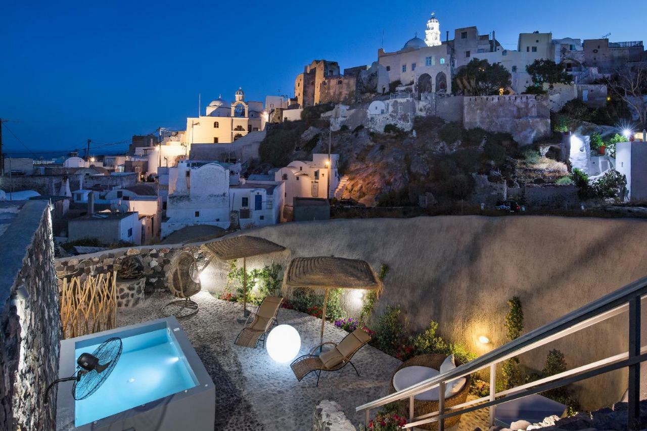 Rock Villas Complex - Private Luxe Top Retreat - Castle And Sea View Emporio  Экстерьер фото